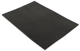 Pièce de cuir de buffle noir A5