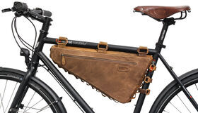 Outlet Fahrradtasche - kleinere Lederfehler –   ansonsten neu - siehe Video