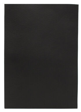 Pièce de cuir de buffle noir A5