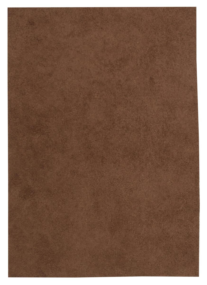 Brown Leather Piece Buffalo Hide 100% Natural