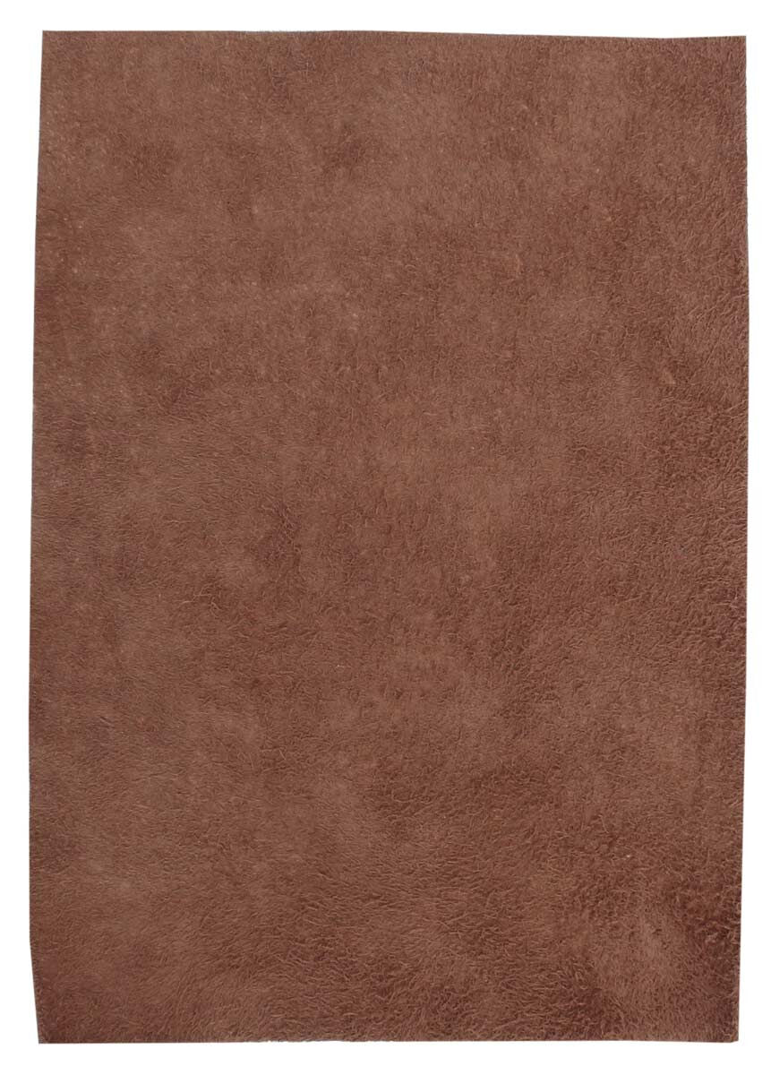 Brown Leather Piece Cow Hide 100% Natural