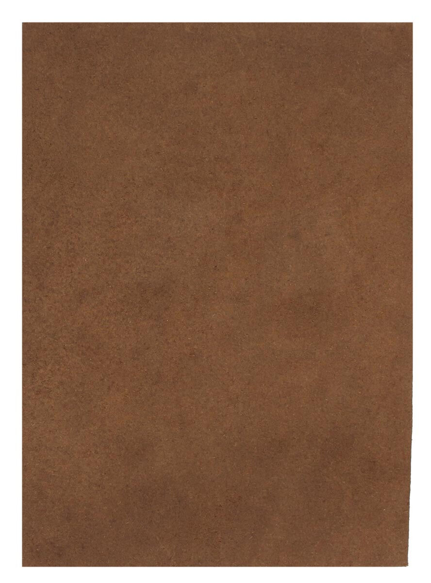 Brown Leather Piece Buffalo Hide 100% Natural