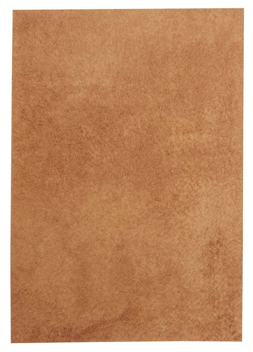 Light brown A5 buffalo leather patch